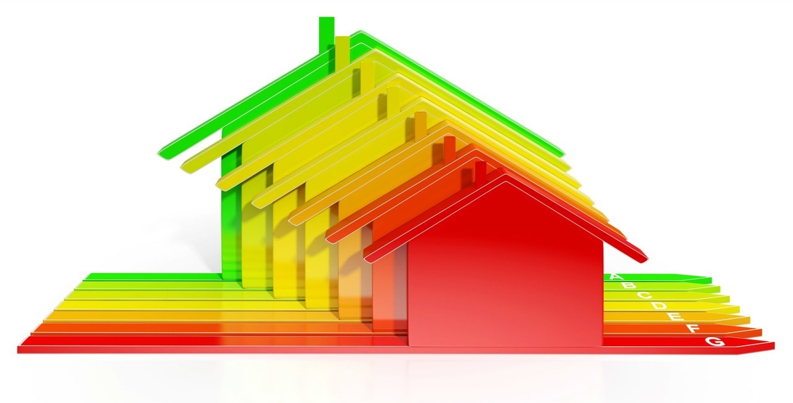 immaginarie case appartenenti a diverse zone climatiche