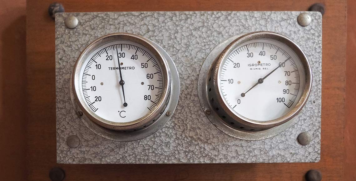 Come misurare l'umidità in casa: l'igrometro
